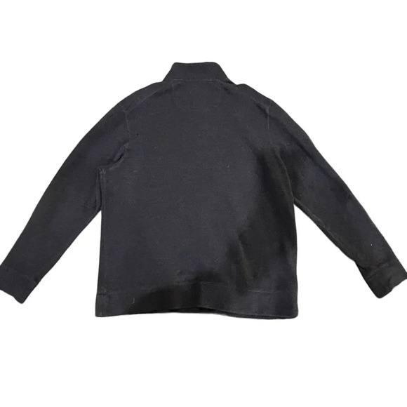 Tommy Bahama Men's Large Navy Blue Half Zip Mock Neck‎ Pullover Sweater - Picture 5 of 5